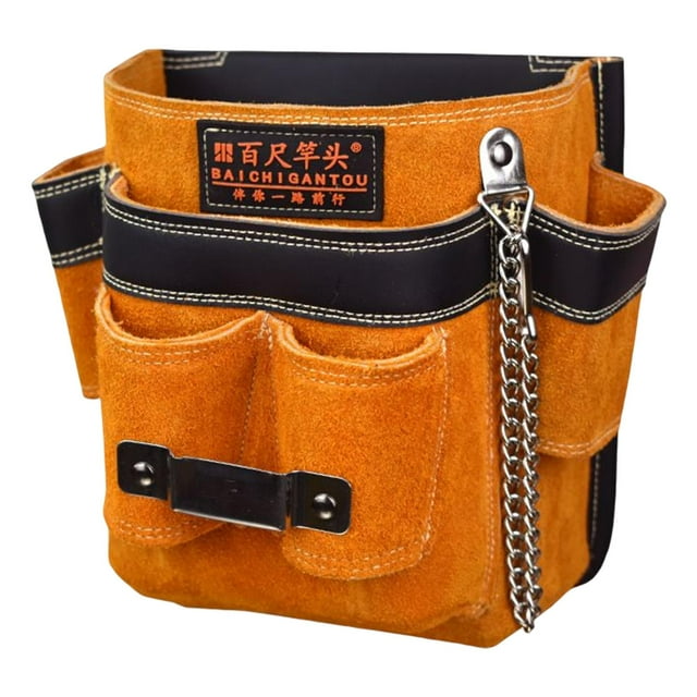 Bolsa de herramientas portátil, mantenimiento de hebil, cinturón de herramientas resistente y duradero, bolsa de cinturo Premium capacidad Gloria cinturón de carpintero