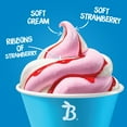 thumbnail image 4 of Blue Bunny Soft Strawberry and Cream Swirl Iced Frozen Dessert, 16 fl oz Pint, 4 of 14