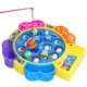 thumbnail image 2 of Juego de plato de pesca giratorio con música eléctrica, juguetes para bebés, niños y niñas, juguetes de pesca, 2 of 6