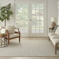 thumbnail image 6 of Nourison Courtyard Indoor/Outdoor Ivory/Silver 8' x Square Area Rug (8 Square), 6 of 9
