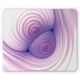 thumbnail image 1 of Art Abstract Mouse Pad, Illustration of Digital Artwork Creative Circular Fractal, Rectangle Non-Slip Rubber Mousepad, Blue Violet Mauve, by Ambesonne, 1 of 2