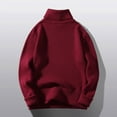 thumbnail image 4 of Vedolay Men's Fall Sweater Turtleneck Sweater Tops for Men Pullovers ,M, 4 of 5
