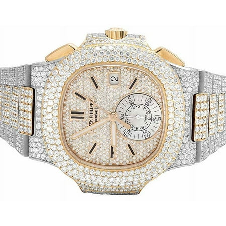 Patek Philippe Men's 40.5mm 18k Gold Chronograph Wristwatch, Rose Gold