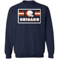 thumbnail image 1 of Chicago Football 70's Retro Crewneck Sweatshirt, 1 of 2