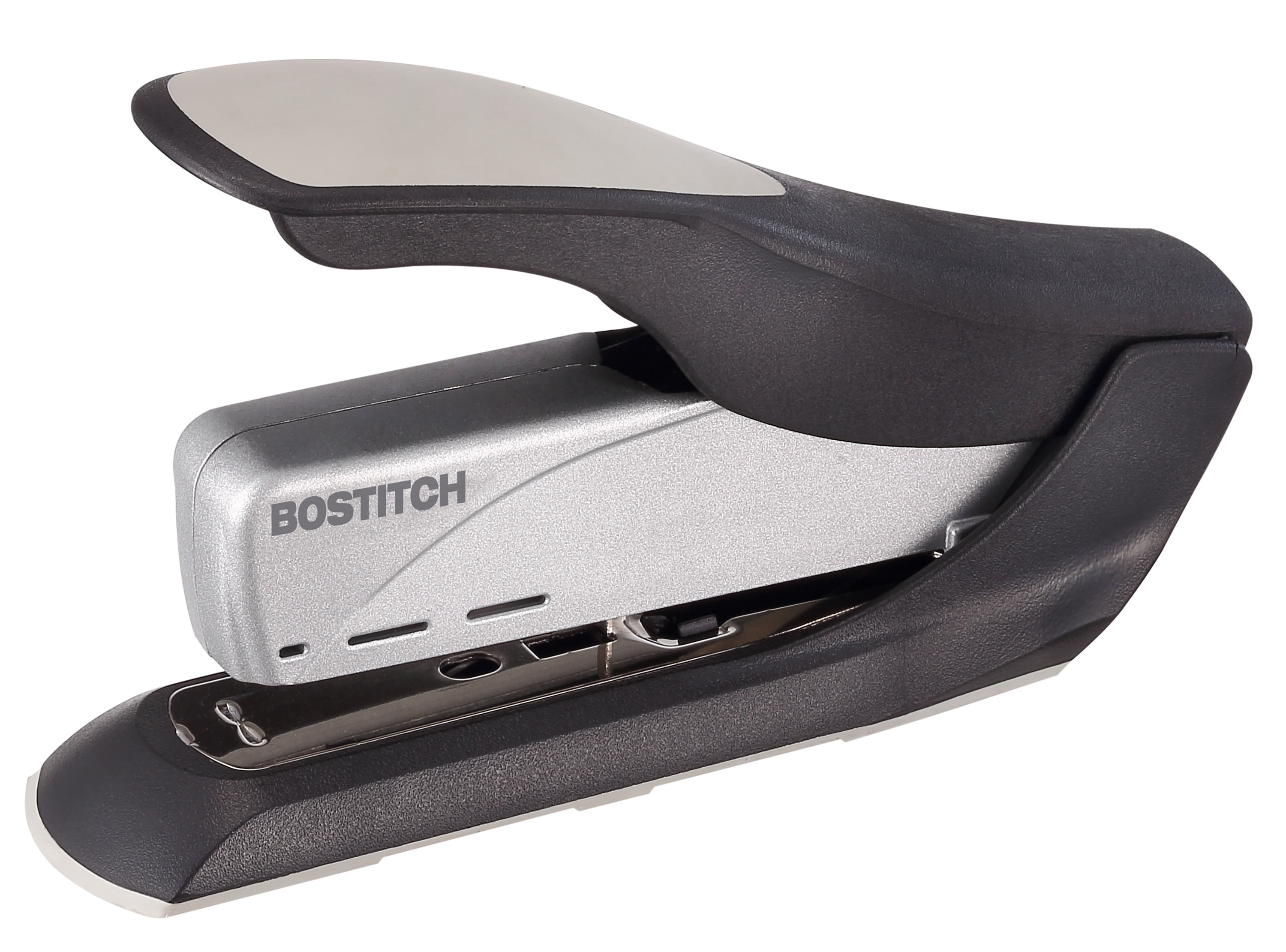 Bostitch Spring-Powered Premium Heavy Duty Stapler, Black/Silver