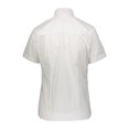 thumbnail image 2 of AKA Women's Short Sleeve Linen Look Guayabera Shirt White Large, 2 of 3