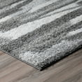 thumbnail image 4 of Addison Rugs Reston 8' x 10' Geometric Transitional Fabric Area Rug in Gray, 4 of 8
