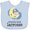 Blue, variant on Inktastic Lacrosse Baby Dream About Boys or Girls Baby Bib