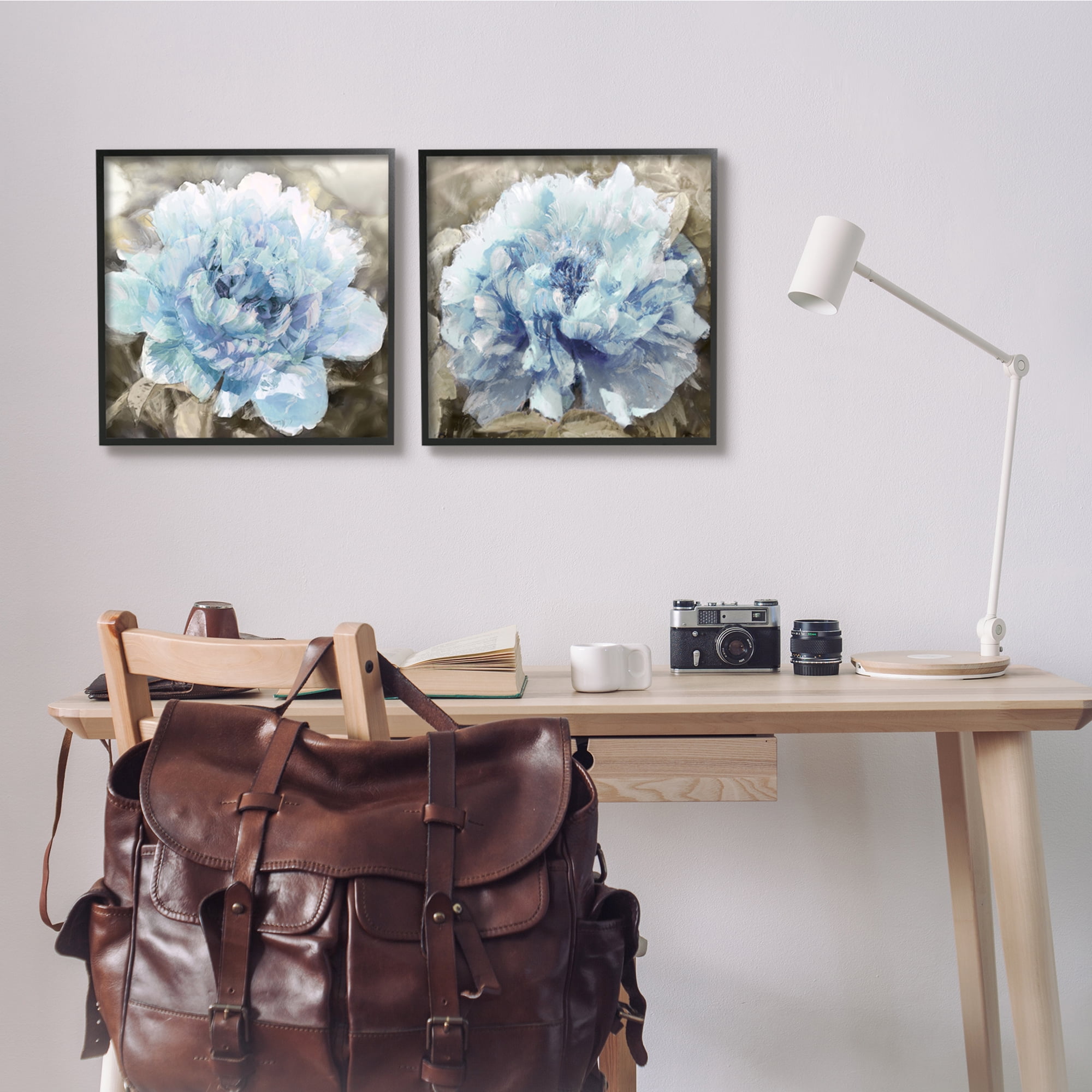 Stupell Industries Fleeting Carnation Flower Blossoms Distinct Vintage Bokeh Painting,17 x 17, Design by Shawna Sullivan