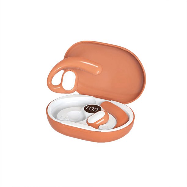 Auriculares Bluetooth Inalámbricos, Pantalla de Pantalla Digital Led con Chip 5.3, 11.8x9.8x3.9cm, Auriculares de Sonido Envolvente Estéreo Hifi, Sonido Envolvente Inalámbrico
