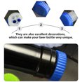 thumbnail image 3 of WRITWAA 12Ud Tapones Para De Bebida Redondos En ABS Y Silicona Con Decorativo, 3 of 6