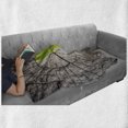 thumbnail image 5 of Tree of Life Soft Flannel Fleece Throw Blanket, Dried Earth with Last Bush Saving Planet Symbolic Image Hope Nature Home, Cozy Plush for Indoor and Outdoor Use, 60" x 80", Brown Green, by Ambesonne, 5 of 5