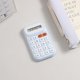 thumbnail image 4 of Calculadora de bolsillo mini tamaño palmSize de 8 dígitos - calculadora portátil de escritorio de mano, teclas básicas de función, botones de pulsación fácil, plástico resistente para negocios en casa, 4 of 6