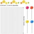 thumbnail image 2 of Lollipop Sticks*100 Clearance! 6 Inch 100 Pieces Acrylic Lollipop Sticks Clear Acrylic Rods for Cake Ice Reusable Sticks for Cake Topper, 2 of 4