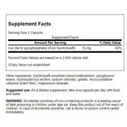 Swanson Sunactive Non-Irritating Iron 15 mg 90 Capsules