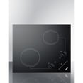 thumbnail image 1 of 21" Wide 230V 2-Burner Radiant Cooktop, 1 of 1