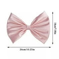 thumbnail image 4 of HOOUN Bow Neck Chain Bowknot Choker Women Necklaces Big Bow Tie Collar Cute Beauty DIY-pink, 4 of 9