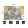 thumbnail image 5 of Gray Daisy Flower Yellow Blooms Pattern Door Rugs,Washable Non Slip Door Mats Indoor,Decorative Door Mats,Entry Mat Indoor for Entrance,Bedroom,Kitchen,Bathroom,16"x24", 5 of 6