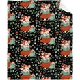 thumbnail image 5 of WISH TREE to My Bestie Flannel Throw Blanket Super Soft Cozy Plush Blankets for Couch Bed Lightweight and Durable Suitable for All Seasons for Kids/Child, 5 of 14