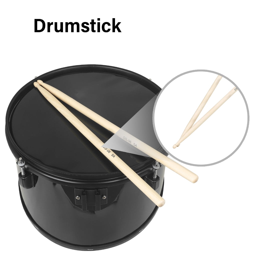 12Pair 5A/7A Maple Wood Drum Stick Practical Drumstick for Adults and Kids