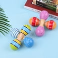 thumbnail image 3 of Juego de 4 maracas de madera para niños - Instrumento musical divertido y colorido (colores surtidos)  

*Alternativa más corta:*  
4 maracas infantiles de madera - Juguete musical educativo con, 3 of 7