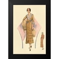 thumbnail image 2 of Vintage Fashion 11x14 Black Modern Framed Museum Art Print Titled - Modeles Originaur: For a Daytime Affair, 2 of 5