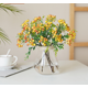 thumbnail image 5 of Xiao Hua 3 piezas de flores artificiales de bayas, flores falsas, flores artificiales para decoración de bodas, moradas, 5 of 5