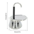 thumbnail image 2 of Stovetop Single Spout Maker Stainless Steel Coffee Machinec Dark & Rich Brew Flows in Minutes Use on Stove At Home or Camping for Outdoor Camping Home, 2 of 9