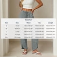 thumbnail image 4 of Stamzod Women's Casual Pants Summer Elastic Waist Split Soft Lounge Trousers with Pockets 2026 Beach Vacation Clothes Beige L, 4 of 9