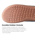 thumbnail image 6 of vibdiv Women Breathable Barefoot Shoes Wide Toe Box Minimalist Zero Drop Sole Non Slip Walking Shoes Casual Running Sneakers Black Size 6, 6 of 6
