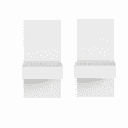 thumbnail image 1 of Nexera Milano Panneau d'extension et table de nuit (Lot de 2), 1 of 7