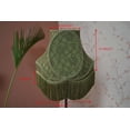 thumbnail image 5 of BespokeByNikita Victorian Dome Green Fringe Lamp Shade, 5 of 5