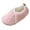 Pink, variant on SKIYLEVZ Fuzzy Slippers for Women Cozy Flat Platform House Slippers with Comfortable Soft Arch Fleece Lined Slipper Slip On Footwear Winter Fashion Home Slipper