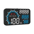 thumbnail image 1 of Sidaley Car Head Up Display Reemplazo multifuncional Pantalla digital de 5.5 pulgadas Interior Automotor Vehículo Velocímetro Accesorios Paneles de instrumentos para automóviles, 1 of 6