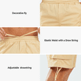 thumbnail image 6 of NORTHYARD Men's Cargo Shorts Hiking Outdoor Casual Cotton Camping Shorts with Multipocket Light Khaki L, 6 of 9