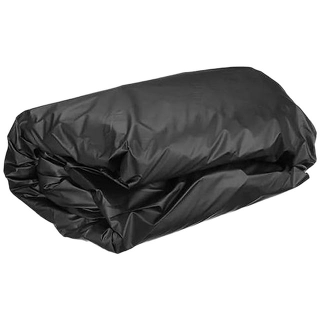 RICHE Options de Tailles Multiples 1 Pce Housse de Toit Robuste Imperméable Anti-Neige Anti-Taches pour VR pour Autocaravanes Classe A/B/C Roulottes Pop-Up et Campeurs Remorques de Voyage Convient aux VR de 16 Pi à 41 Pi Noir