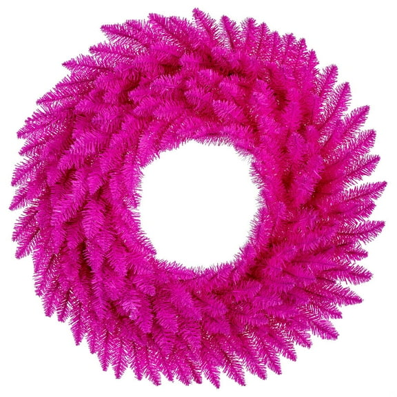 30" Hot Pink Wreath 210Tips