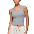 thumbnail image 1 of Musculosa CRZ YOGA Softembrace con escote redondo gris L, 1 of 5