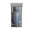 thumbnail image 2 of Shutters Bedding Set with Sheet & Covers, Wooden Window Shabby Paint Rusty Antique Traditional Village Picture Print, Printed Bedroom Decor 2 Shams, 4 Sizes, Charcoal, by Ambesonne, 2 of 3