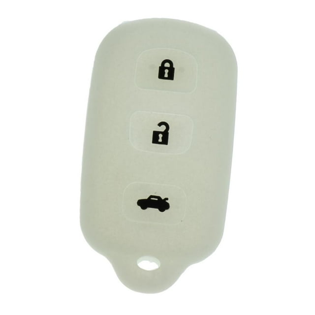 Funda Protectora De Los Botones Del Silicón 3 + 1 De Key Del Coche Para Luminoso