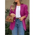 thumbnail image 4 of Blazer PRETTYGARDEN 2025 para mujer, casual, de negocios, rosa, 4 of 5