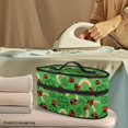 thumbnail image 2 of HELLHERO Rainbow Ladybug Pattern Dustproof Portable Carrying Case Portable Smooth Zipper St.Patrick's Day, Case Only, 2 of 7