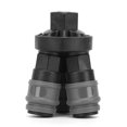 thumbnail image 2 of Conector rápido de acero plástico, 2 piezas Conector de atornillado rápido de acero plástico Conector de tres vías Rendimiento inigualable, 2 of 8