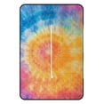 thumbnail image 3 of Colorful Tie Dye Vortex Outdoor Picnic Blanket, Foldable Waterproof Beach Mat, Portable Beach Blanket for Beach Camping, Hiking, Family Concerts, 3 of 8