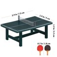 thumbnail image 3 of MasteelfCA 1 Ensemble de Mini Modèle de Tennis de Table Décoration de Scène Miniature, 3 of 8