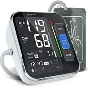 Fitreno Blood Pressure Monitor Upper Arm,Blood Pressure Cuff 8.7”-15.7” Monitor with Backlight Display & HR Detection, Digital BP Machine with Carrying Case for Adult & Pregnancy
