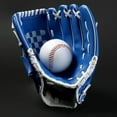 thumbnail image 1 of OUNONA Thicken Infield Pitcher Baseball Gloves for Sports Use Blue PU PVC Durable Infielder's Glove 12.5 Inch, 1 of 8