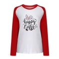 thumbnail image 4 of EGNMCR Easter T-Shirts Imprimés pour Femmes T-Shirts Graphiques Femmes Chemises Easter Mode Chandails Décontractés à Manches Longues Imprimés pour Femmes Hauts T-Shirts pour Femmes, 4 of 5