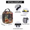 thumbnail image 6 of Zootopia Insulated Lunch Bag Cartoon Backpack, Reusable Thermal Cooler Tote for School Picnic Travel, Water Resistant Zipper Lunch Box Carry Bag Large Capacity Reusable Cooler Bag 11488-A19, 6 of 6