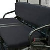 classic accessories 18-018-010402-00 quadgear black utv seat cover fits kawasaki teryx